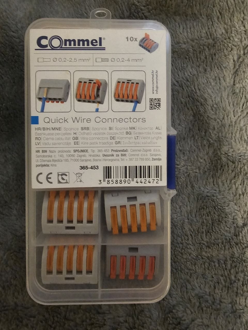 Клеммы Commel 365-453
